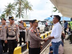 Kapolres Bangka Barat Imbau Pemudik Jaga Kondisi Agar Tak Mengantuk Menuju Penyeberangan ke Luar Pulau Bangka
