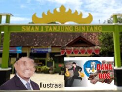 Ditanya Soal Dugaan Korupsi Dana BOS, Oknum Kepala SMAN 1 Tanjung Bintang Pilih Bungkam