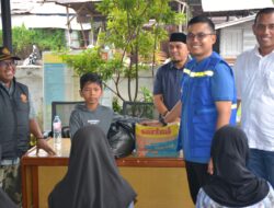 Walikota Langsa Jeffry Sentana S Putra SE, Salur Bantuan Untuk Anak Yatim/Piatu 