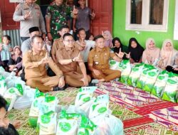 Sebanyak 63 Anak Yatim/Piatu Gampong SidorejoTerima Paket Bantuan Dari Walikota Langsa