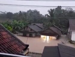 OKU timur dilanda banjir akibat Curah hujan 