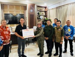 Bupati OKI Terima Bantuan Darurat Banjir Senilai Rp395,4 Juta dari BNPB RI