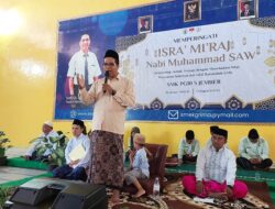 SMKS PGRI 5 JEMBER Menggelar Peringatan Isra’Mi’raj Nabi Muhammad SAW