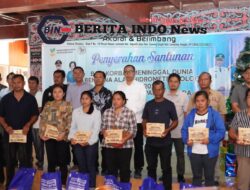 Bupati Taput Serahkan Santunan kepada Ahli Waris Korban Bencana Hidrometeorologi Tahun 2025