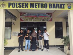 Modus Minta Tolong Antar, Pelaku Curanmor Dibekuk Polsek Metro Barat