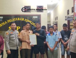 Polsek Porsea Berhasil Mediasi Tawuran Pelajar SMAN 1 Uluan dan SMK Swasta 4 Parulian Porsea