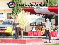 Polres Humbang Hasundutan Gelar Apel Operasi Keselamatan Toba 2026