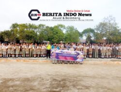 Ops Keselamatan Toba 2026, Sat Lantas Polres Humbahas Sambangi SMA Negeri 2 Doloksanggul