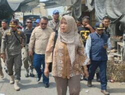 Setda Kota Langsa Bersama Satpol PP Dan WH, Perhubungan, Koperindag Tinjau Pasar Kota Langsa