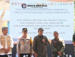‎Huntara Diresmikan Mendagri, Bupati Tapanuli Utara Pastikan Warga Tak Lagi di Pengungsian  ‎