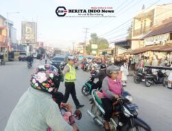 Dukung Ops Keselamatan Toba 2026, Polres Humbahas Intensifkan Strong Point Pagi