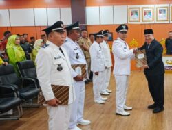 Sah! Bupati Tanggamus Lantik Yukhrizal Okta Jadi Kepala Pekon Tiuh Memon PAW Terpilih