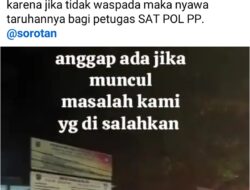 Satpol PP Kota Metro Amankan ODGJ Bawa Golok Viral di Media Sosial