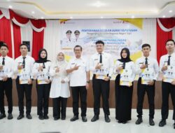 Wabup Subang Hadiri Penyerahan Petikan Surat Keputusan Pengangkatan CPNS Dan Pelepasan Purna Tugas PNS