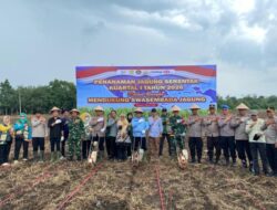 Polres OKI Laksanakan Penanaman Jagung Serentak Kuartal I 2026 Dukung Ketahanan Pangan    