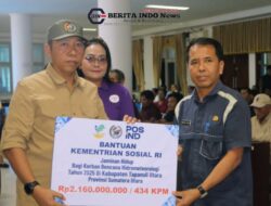 Bupati Tapanuli Utara JTP Hutabarat Serahkan Bantuan Jadup dari Kemensos RI bagi 434 KK, Doakan Masyarakat Terdampak dapat Pulih