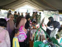 Kodim 0402/OKI Gelar Bazar Ramadhan, Wujud Kepedulian TNI kepada Masyarakat