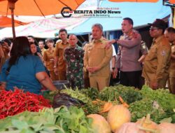 Pemerintah Kabupaten Tapanuli Utara Gelar Gerakan Pangan Murah di Pasar Siborongborong