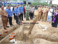 Groundbreaking Koperasi Merah Putih, Ekonomi Desa Siatas Barita Digenjot