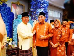 Peristiwa Halal Bihalal, Bupati MH. Toha Tohet dan Bupati Abdur Rohman Husen Pereret Sinergi dengan Pemprov Sumsel