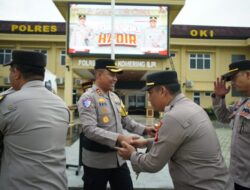 Polres OKI Gelar Halal Bihalal di momen Idul Fitri 1447 H