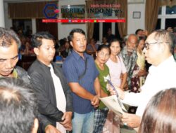 Kembali Salurkan Bantuan, ‎Bupati Taput Serahkan Bantuan Kemensos RI Senilai Rp2,9 Miliar bagi Korban Bencana Hidrometeorologi