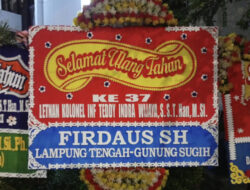 Firdaus.,S.H.Putra Gunung Sugih Lamteng Mengucapkan Selamat Ultah Letkol Teddy Indra Wijaya, M.Si. Sekretaris Kabinet RI