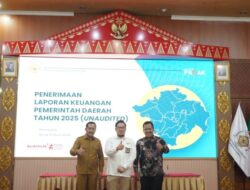 Serahkan LKPD 2025, Pemkab OKI Harap Pertahankan WTP ke 15 Kali