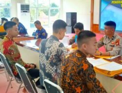 Polres Pagar Alam Gelar Seleksi Awal Penerimaan Polri 2026 dengan Pengawasan Internal dan Eksternal