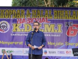 Wabup Subang Hadiri Kopdar Nasional KDEMI Ke-6, Dan Halal Bihalal Nasional
