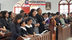 ‎Ibadah Jumat Agung di HKBP Simorangkir, Bupati Taput Ajak Jemaat Gaungkan Kembali Wisata Rohani Salib Kasih  ‎