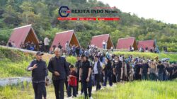 ‎Refleksi Jumat Agung, Bupati Taput Dr. Jonius Taripar Parsaoran Hutabarat Hadiri Visualisasi Jalan Salib di Siatas Barita  ‎