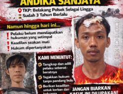Keluarga Korban Desak Penuntasan Kasus Pembunuhan Andika Sanjaya di Selagai Lingga