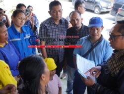 Pastikan Stok Aman, Bupati Taput Monitoring Pupuk Bersubsidi di Pahae Jelang Musim Tanam I 2026