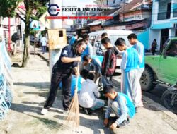 OPD & Pelajar Bersatu, Gotong Royong Massal Bersihkan Siborongborong dari Tugu Ombus Ombus hingga Gapura