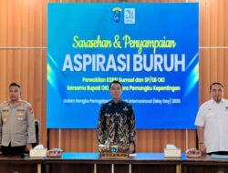 Sarasehan May Day di OKI, Kapolres Tekankan Dialog Buruh dan Pemerintah