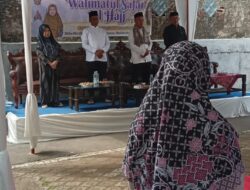 Kepala Desa Cinangsi Gelar Walimatul Safar Lil Haji di Kediamannya