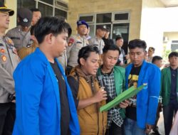 Aliansi BEM dan OKP Kabupaten OKI Gelar Aksi, Desak DPRD Realisasikan Kepentingan Traktat