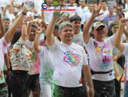 ‎Colour Run Sukses Sedot Ratusan Peserta, Pemkab Taput Komit Dukung Event Pariwisata Berkelanjutan  ‎