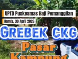 UPTD PUSKESMAS HAJI PEMANGGILAN GREBEK CKG (Cek Kesehatan Gratis) DI PASAR KAMPUNG SRIKATON  ‎