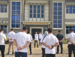Perkuat Kebugaran dan Kekompakan Pegawai, Lapas Gunung Sugih Gelar Kegiatan Pembinaan Jasmani