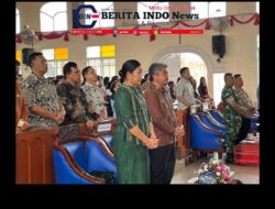 ‎Pemkab Taput Hadiri Ibadah Minggu II Dung Trinitatis dan Pelantikan Pengurus Yayasan Anugerah HKI Tarutung Kota  ‎