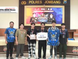 Turnamen Esport Mobile Legends Kapolres Jombang Cup Sukses Digelar, Juara Siap Wakili Jombang ke Tingkat Polda Jatim