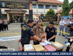 Disinyalir Oknum Kepala SMKN 1 BANGIL Menyimpangkan Dana Bos Tahun 2025