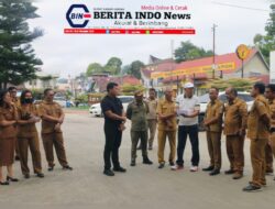Bupati Taput Tinjau Taman Kota dan Tanggul Aek Sigeaon: Siapkan Food Court hingga Lindungi Bangunan Heritage