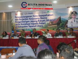 ‎Wujudkan Ketahanan Pangan, Pemkab Tapanuli Utara Gandeng OJK Cetak Petani Milenial menjadi Pebisnis Lewat Skema ‘Sejagat’