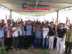 ‎Wujudkan Kawasan Hunian Layak, Pemkab Taput Undi dan Serahkan Bantuan Huntap Tahap II di Dolok Nauli  ‎