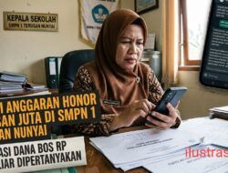Soroti Anggaran Honor Ratusan Juta di SMPN 1 Terusan Nunyai, Realisasi Dana BOS Rp 1,5 Miliar Dipertanyakan