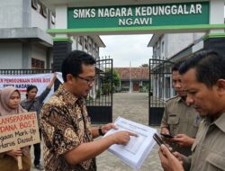 Diduga Kuat Anggaran Dana Bos SMKS NAGARA KEDUNGGALAR NGAWI Di Mark-Up, Beberapa Komponen Jadi Sorotan  ‎