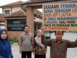 Dugaan Penarikan Biaya Seragam Lebih Dari Rp 1 Juta Rupiah Di SMK Muhammadiyah 3 Dolopo, Wali Murid Minta Keterbukaan Informasi  ‎